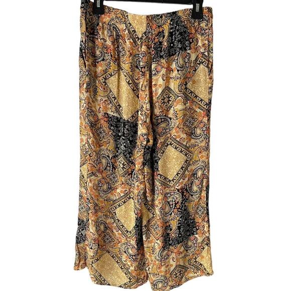 Cupcakes and Cashmere Wide Leg Palazzo Pants Bohoemian Boho Size Small - EUC - Picture 3 of 10